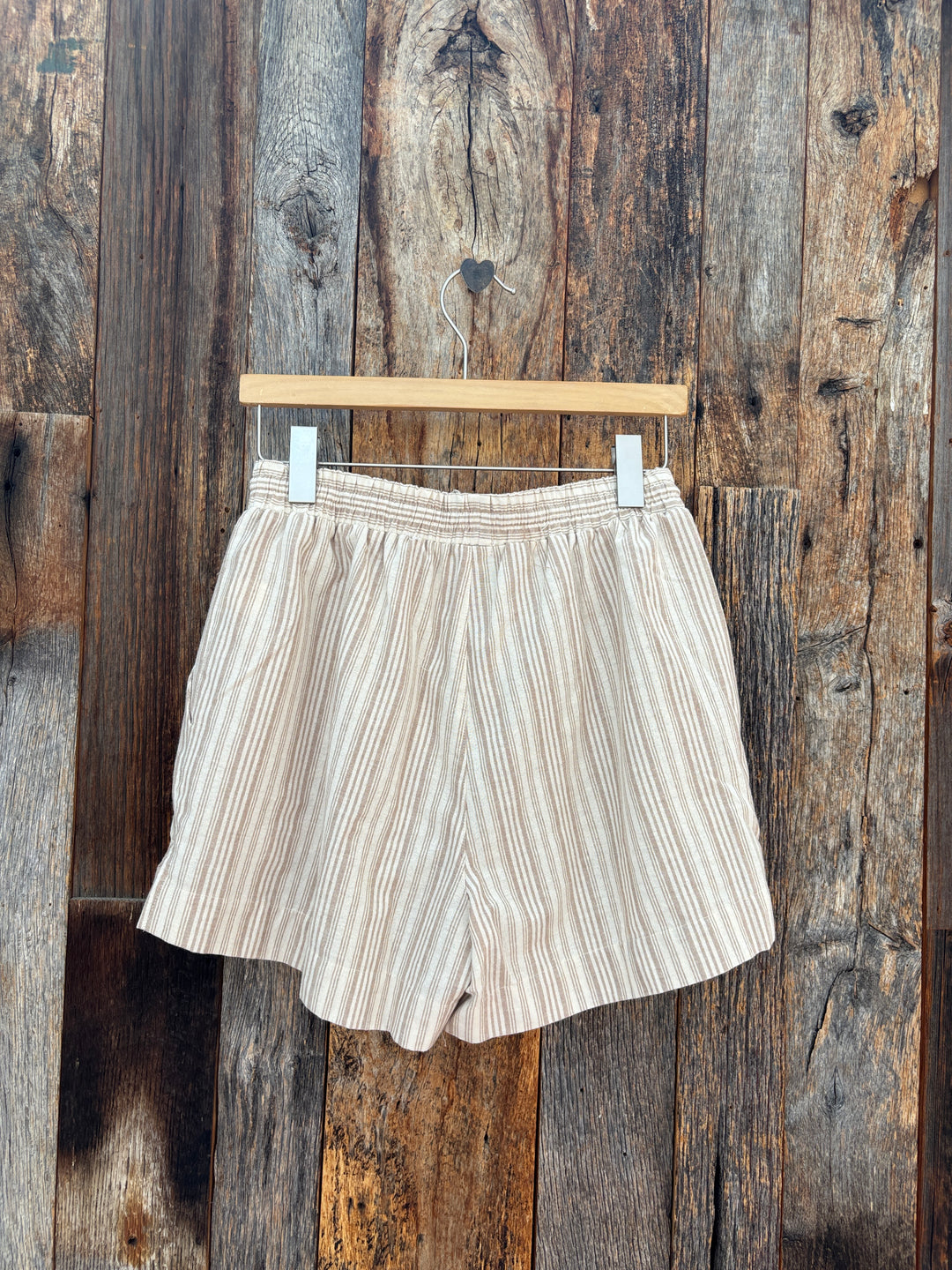 Dylan Drawstring Shorts- Khaki