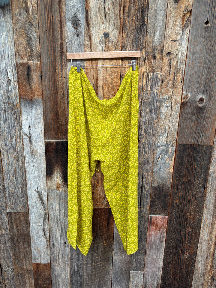 Chan Luu Silk Pants DF-PT-5015- Mustard