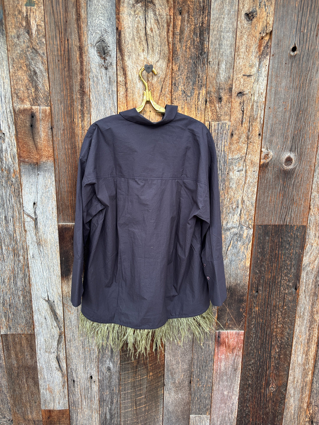 Chan Luu Shoelace Shirt Midnight Navy  PC-BL-3027A