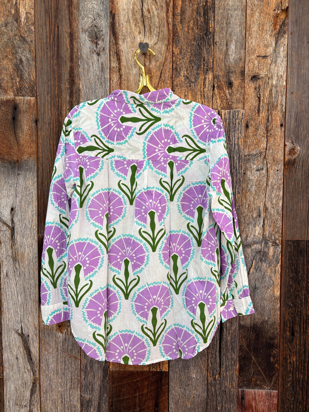 ...And For Good L/S Good Boyfriend Petal and Stem Lavender