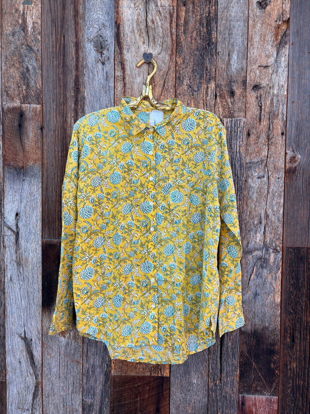 ...And For Good L/S Good Boyfriend Devon Floral Sunshine