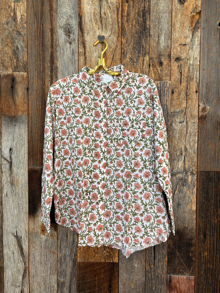 ...and for Good Good Boyfriend Shirt Darlington Floral Mocha