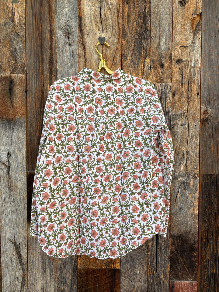 ...and for Good Good Boyfriend Shirt Darlington Floral Mocha