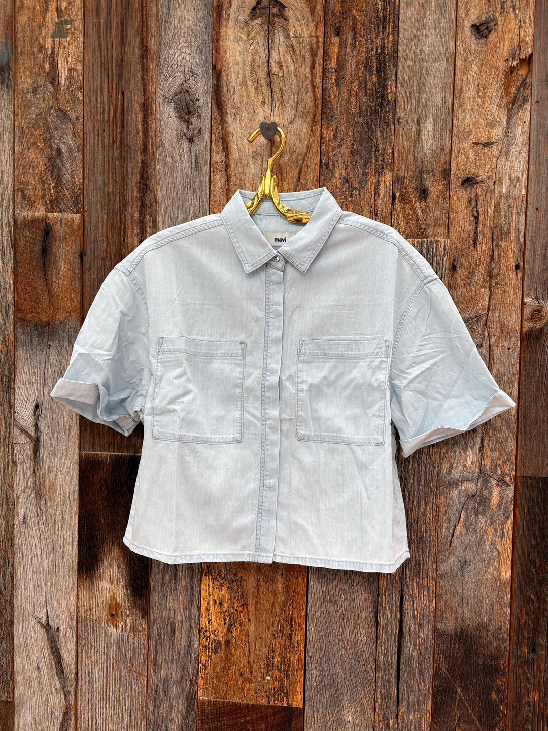 Mavi Blair Top Lt Blue Maviterrenean