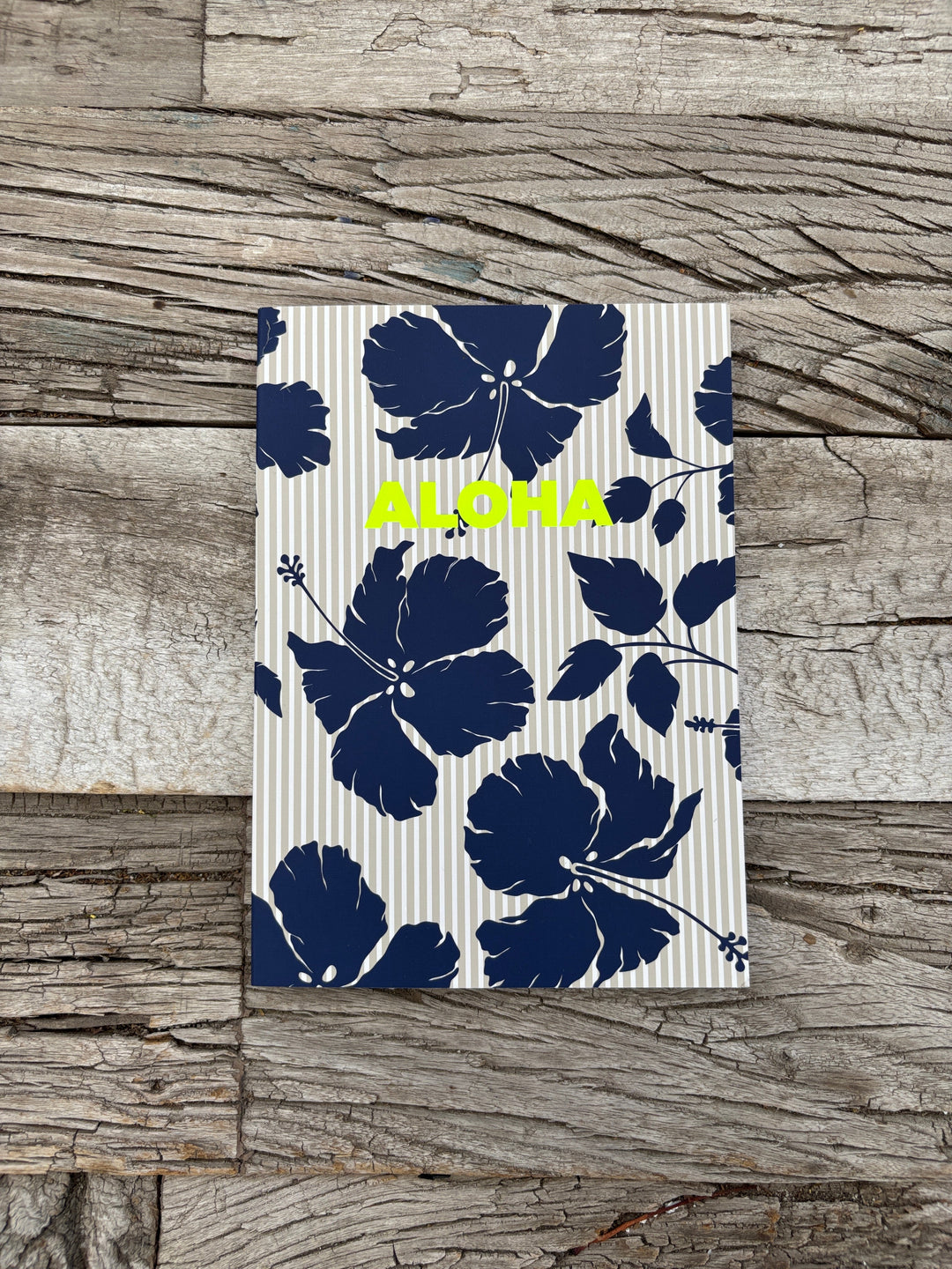 Aloha Collection Salina Tiny Stripe Notebook