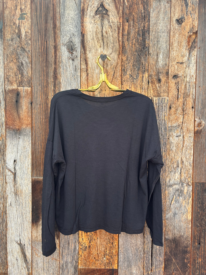 It Is Well L/S Relaxed Tee Black