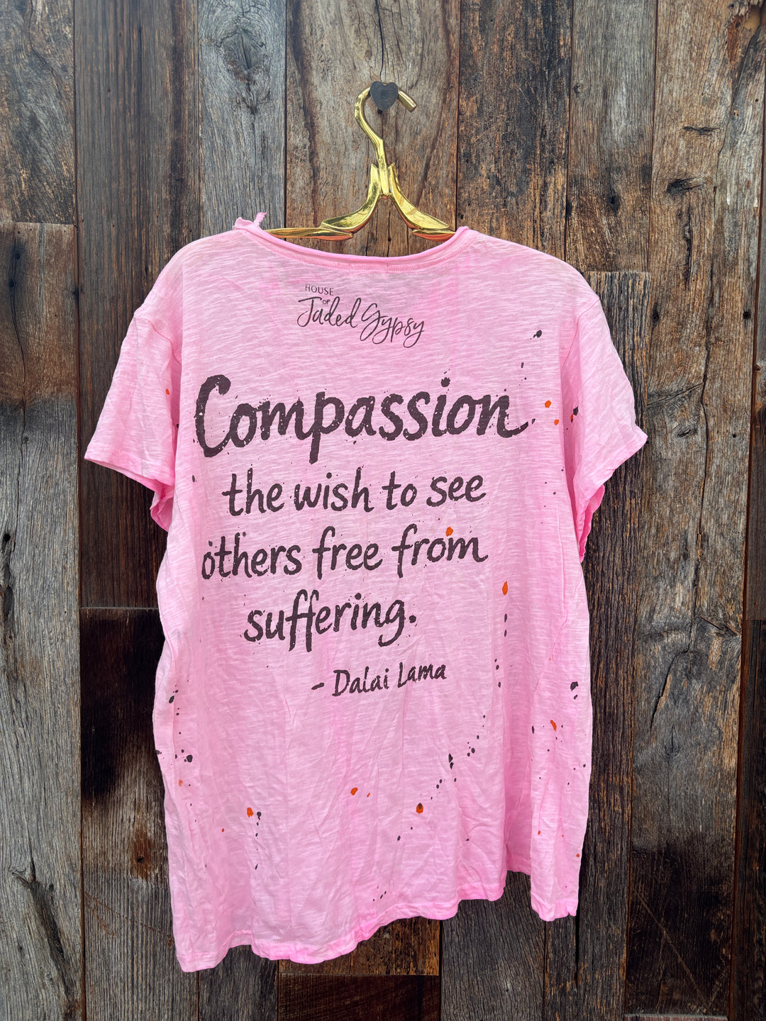 Jaded Gypsy Worn and Weathered Tee - True Love