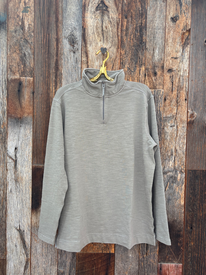 True Grit 1/4 Zip Pullover - Heather