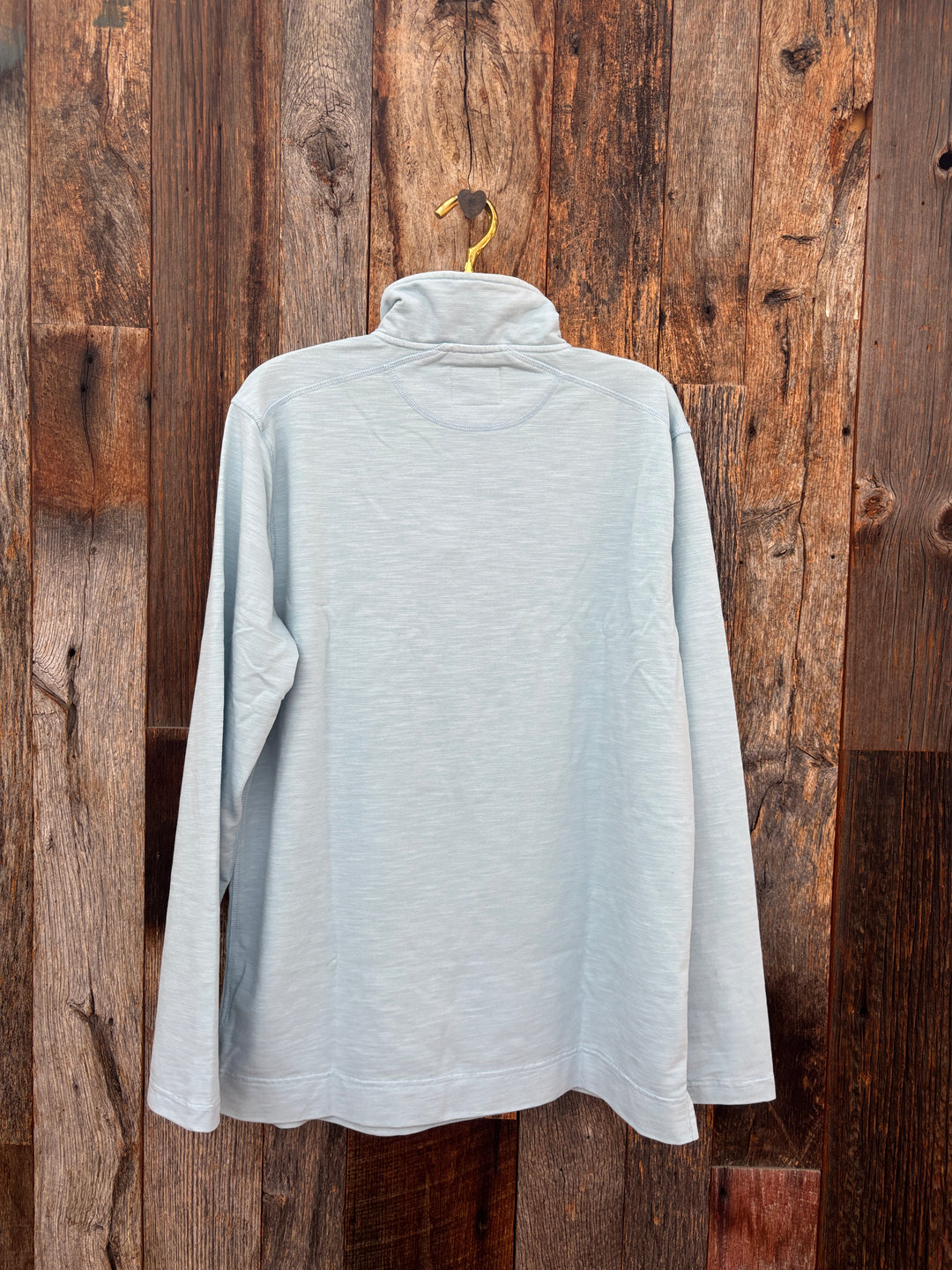 True Grit 1/4 Zip Pullover - Sky