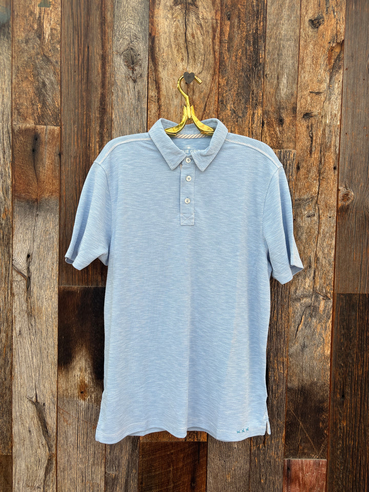 True Grit S/S Polo- Sky