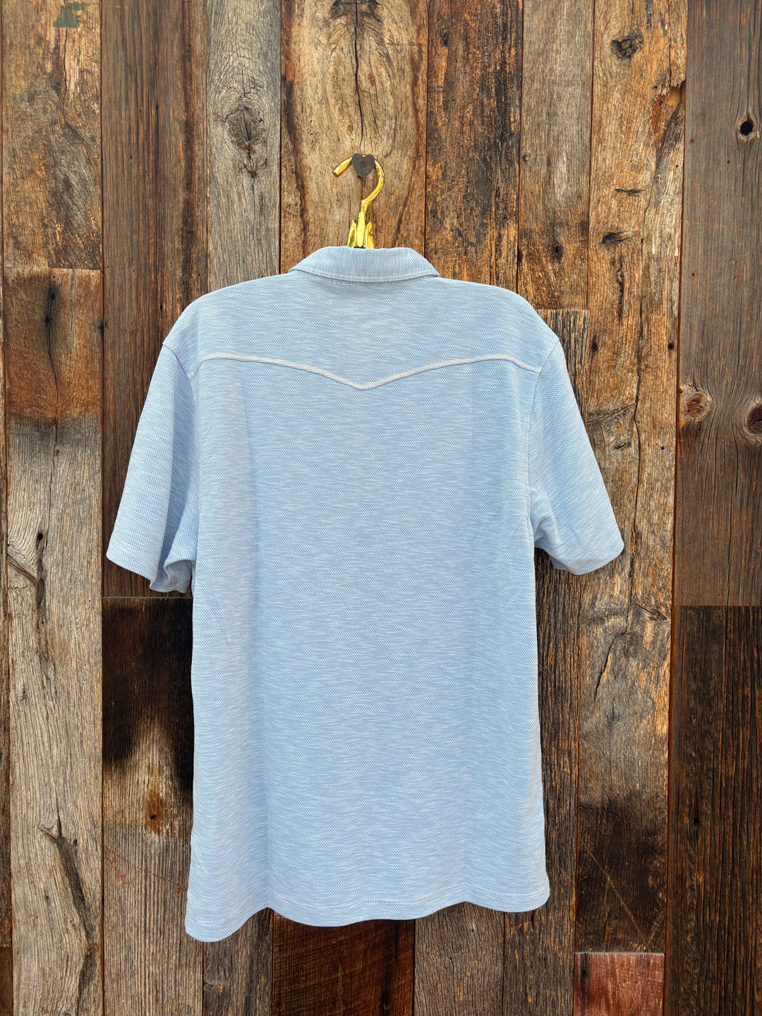 True Grit S/S Polo- Sky