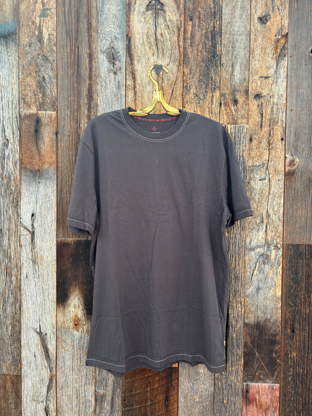 True Grit S/S Basic Crew Neck - Carbon