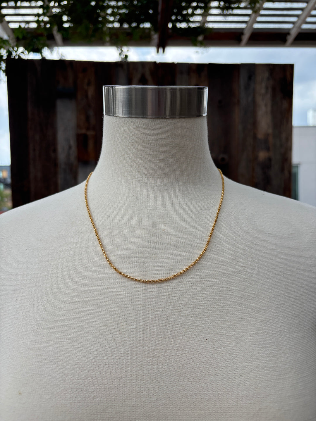 Robin M Designs 2 mm Rolo 20" GF Chain