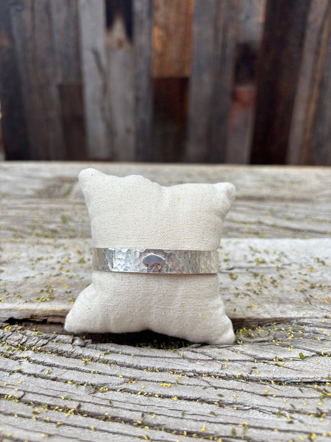Ashton Hammered Buffalo Cuff