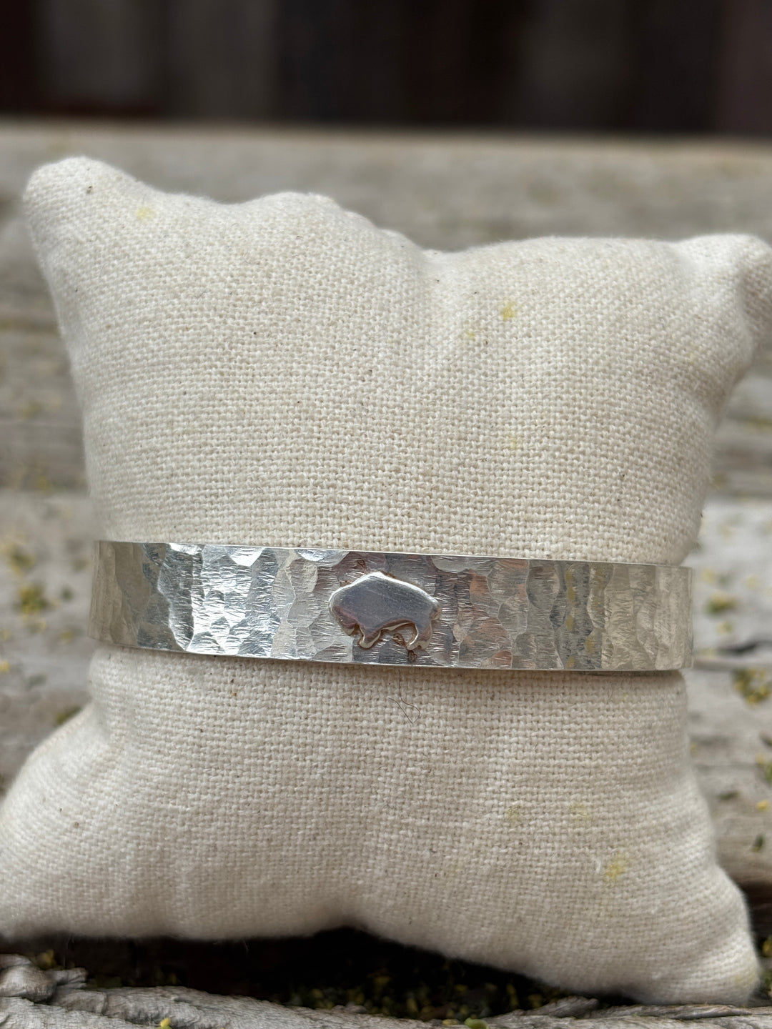 Ashton Hammered Buffalo Cuff