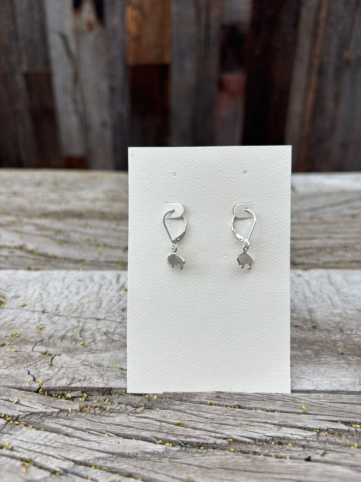 Ashton Dangle Buffalo Earrings