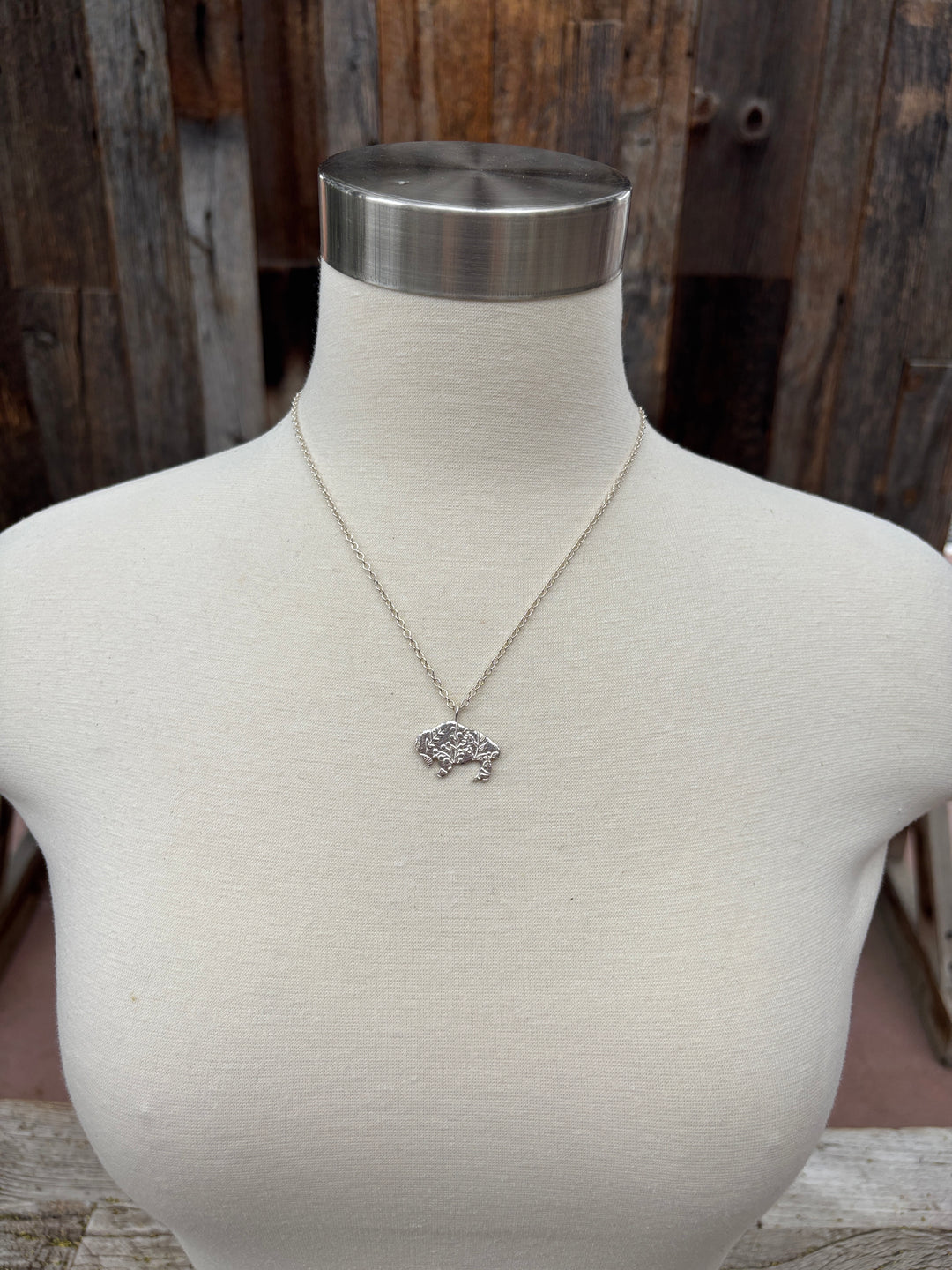 Ashton Fiore Buffalo Necklace L