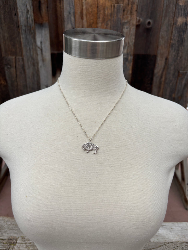Ashton Fiore Buffalo Necklace L