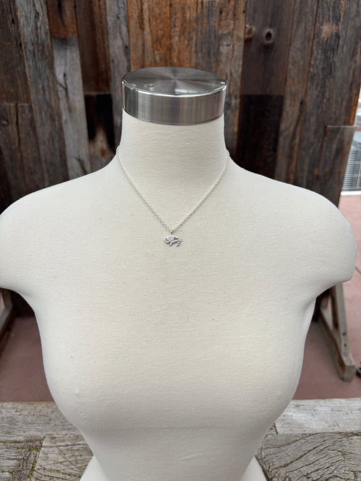Ashton Fiore Buffalo Necklace SM