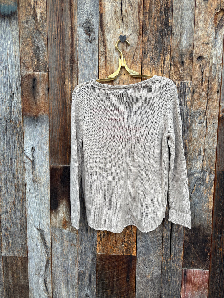 Wooden Ships Flag Crew Cotton Khaki