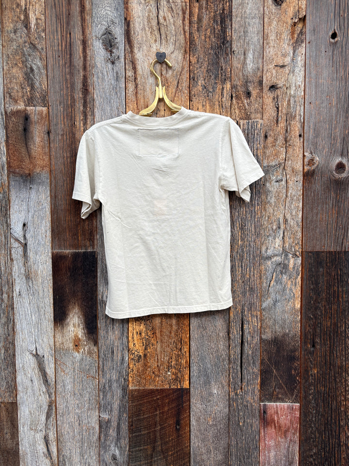 People of Leisure Pink Stable Tee Sand
