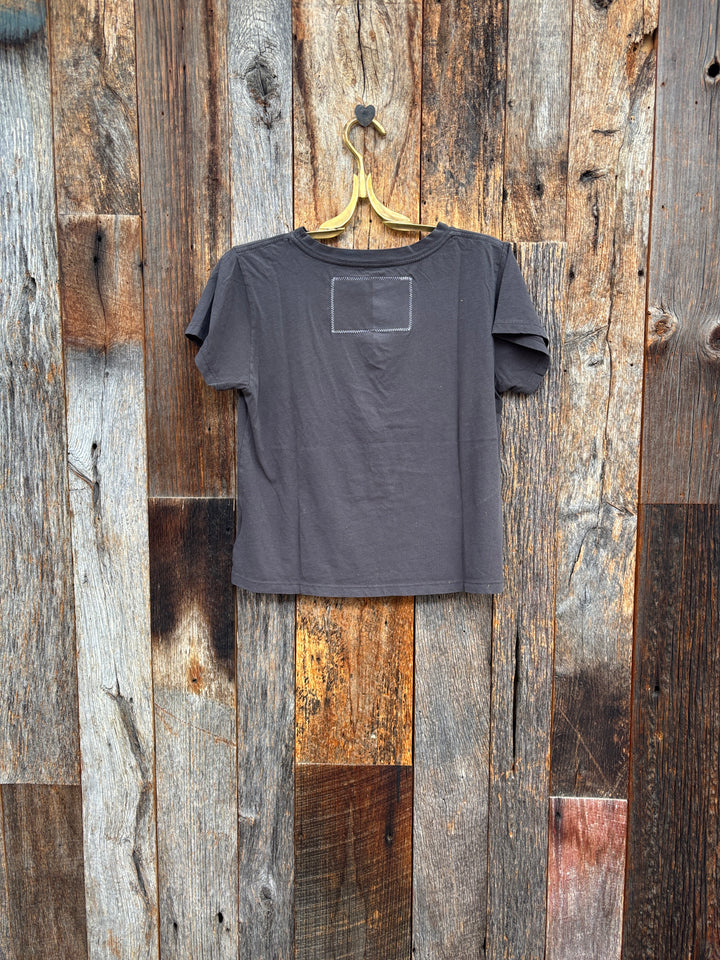 People of Leisure Waylon Jennings Baby Tee Black