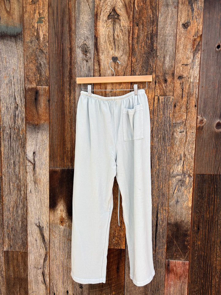 Sundry Cropped Straight Pant Dusty Sky