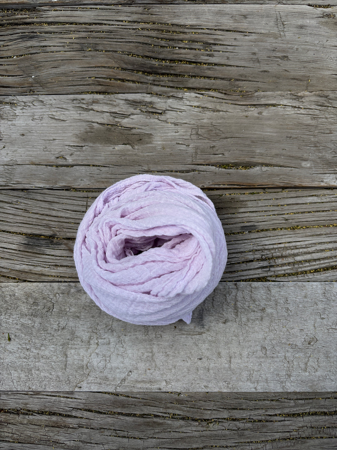 It Is Well Triangle Scarf Light Pink