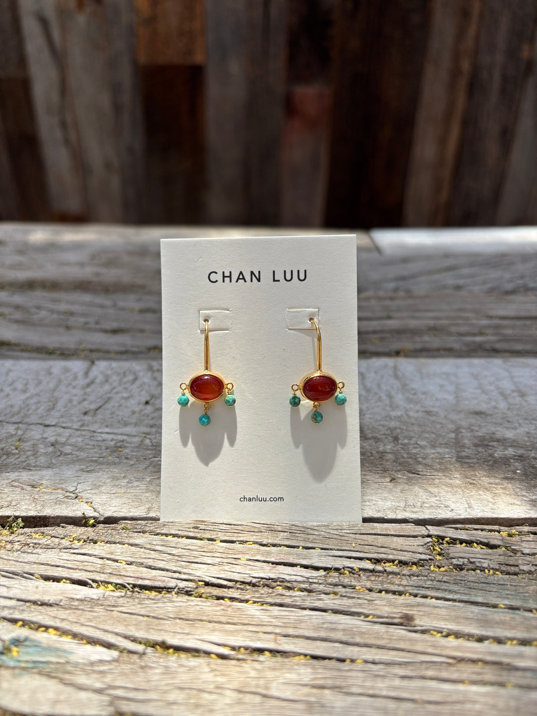 Chan Luu Carnelian Earrings EG-6014