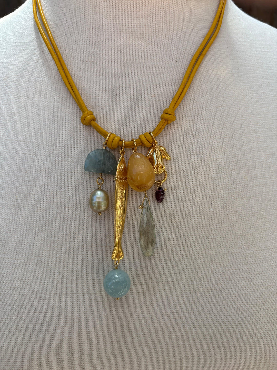 Chan Luu Yellow Necklace NGZ-15691LQ