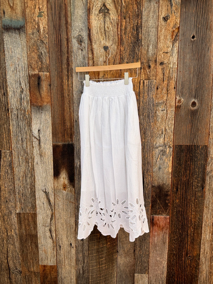 Dylan Anna Skirt White