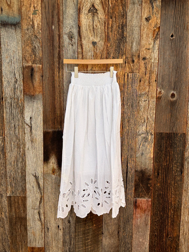 Dylan Anna Skirt White