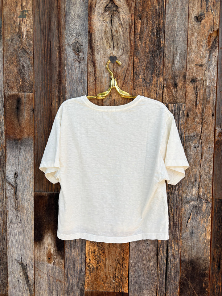 Dylan Loose Crew Tee Perfect Natural