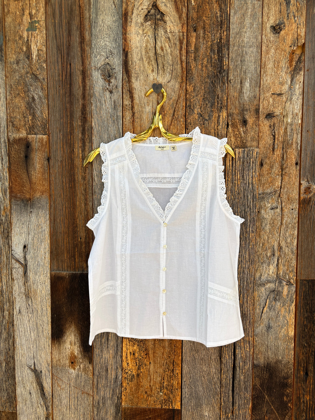 Dylan Grace Blouse White