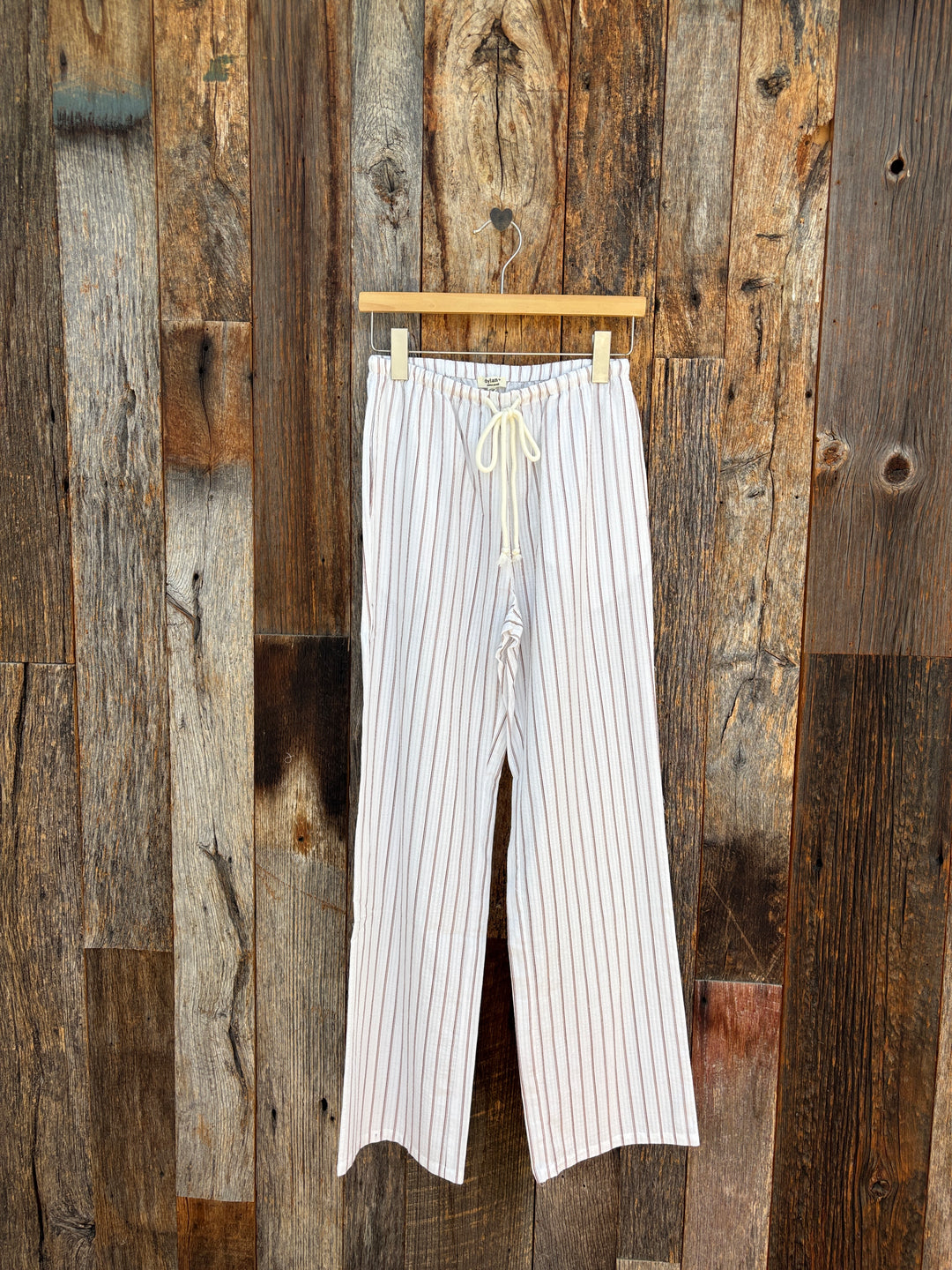 Dylan Miller Boxer Pant White/Brown