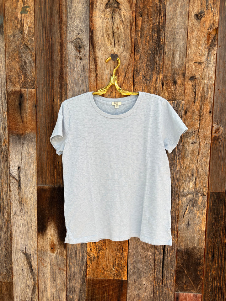 Dylan S/S Modern Crew Top Fresh Blue