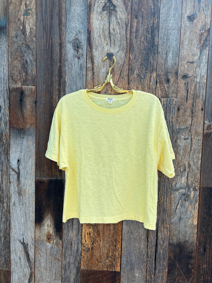 Dylan Loose Crew Tee Butter