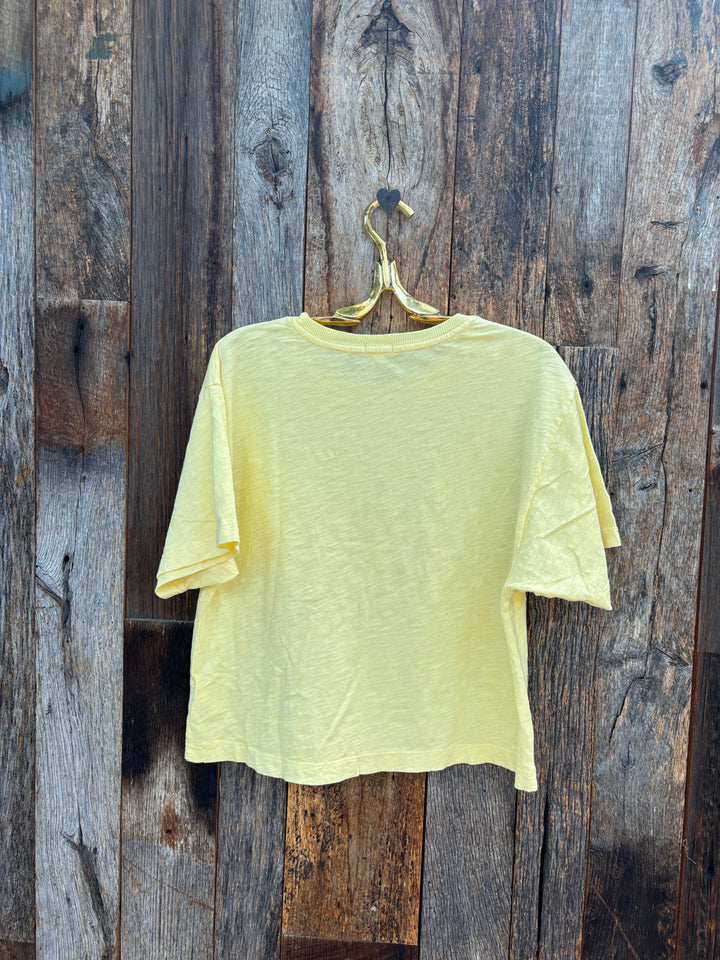 Dylan Loose Crew Tee Butter