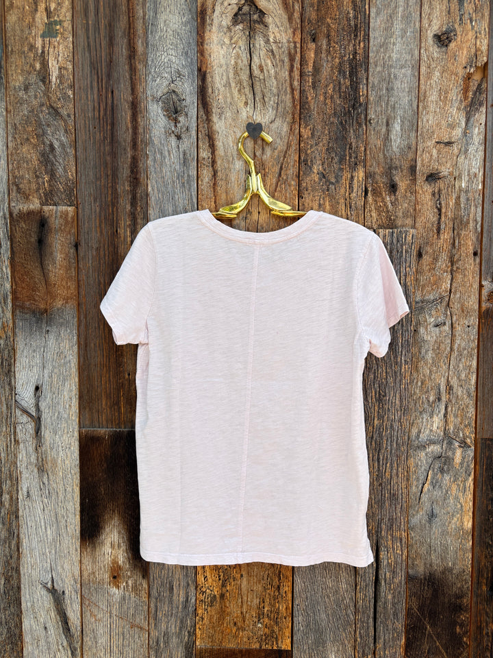 Dylan S/S Modern Crew Top Petal