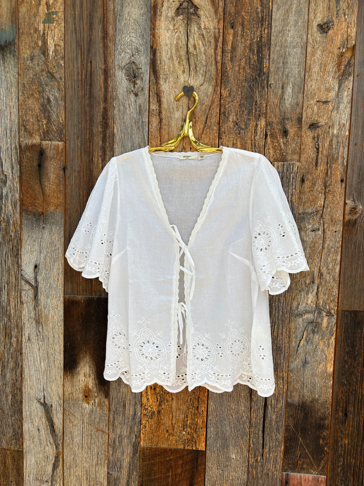 Dylan Olivia Top White