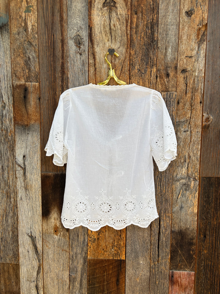 Dylan Olivia Top White