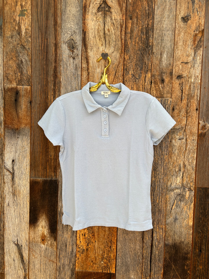 Dylan Sloan Polo Top Fresh Blue
