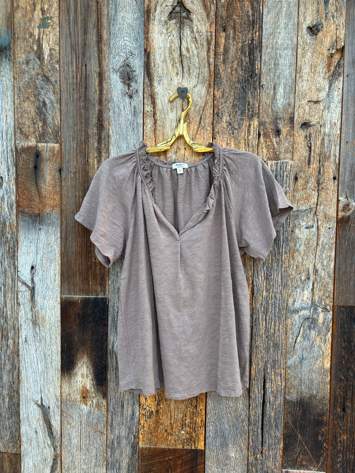 Dylan Jolie Tee Soft Brown
