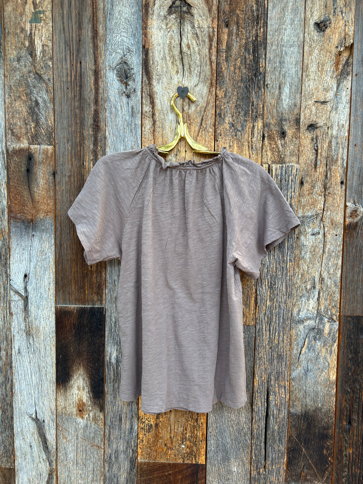 Dylan Jolie Tee Soft Brown