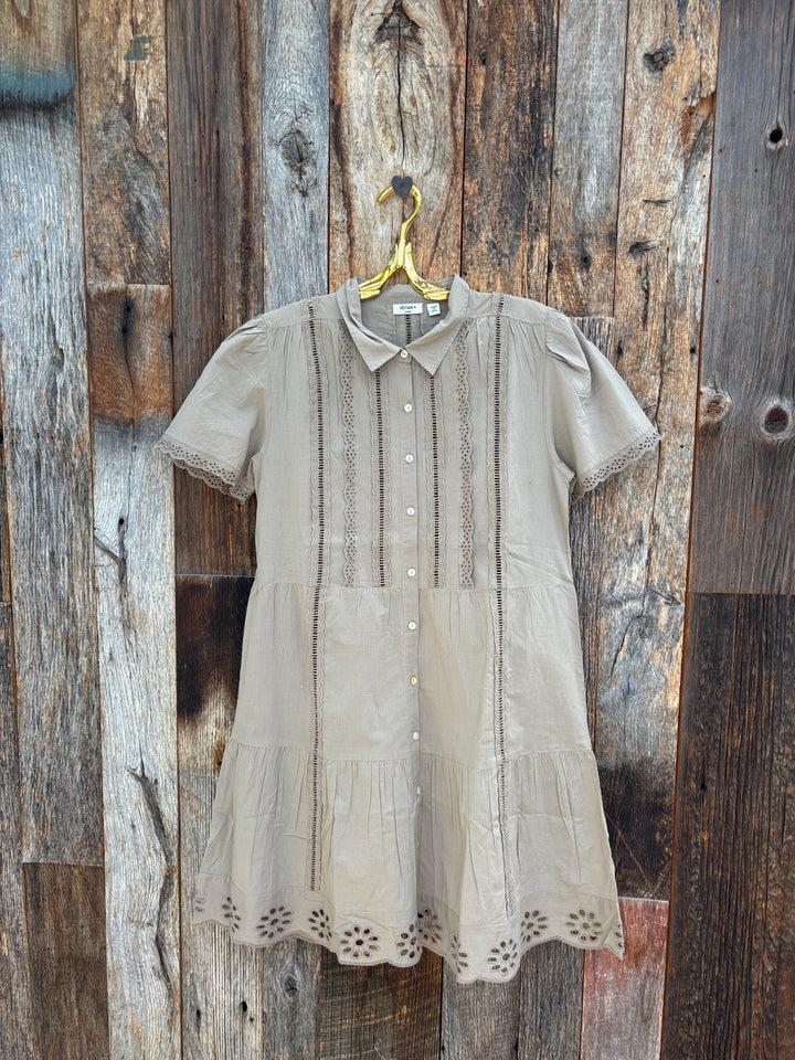 Dylan Malia Dress Light Olive