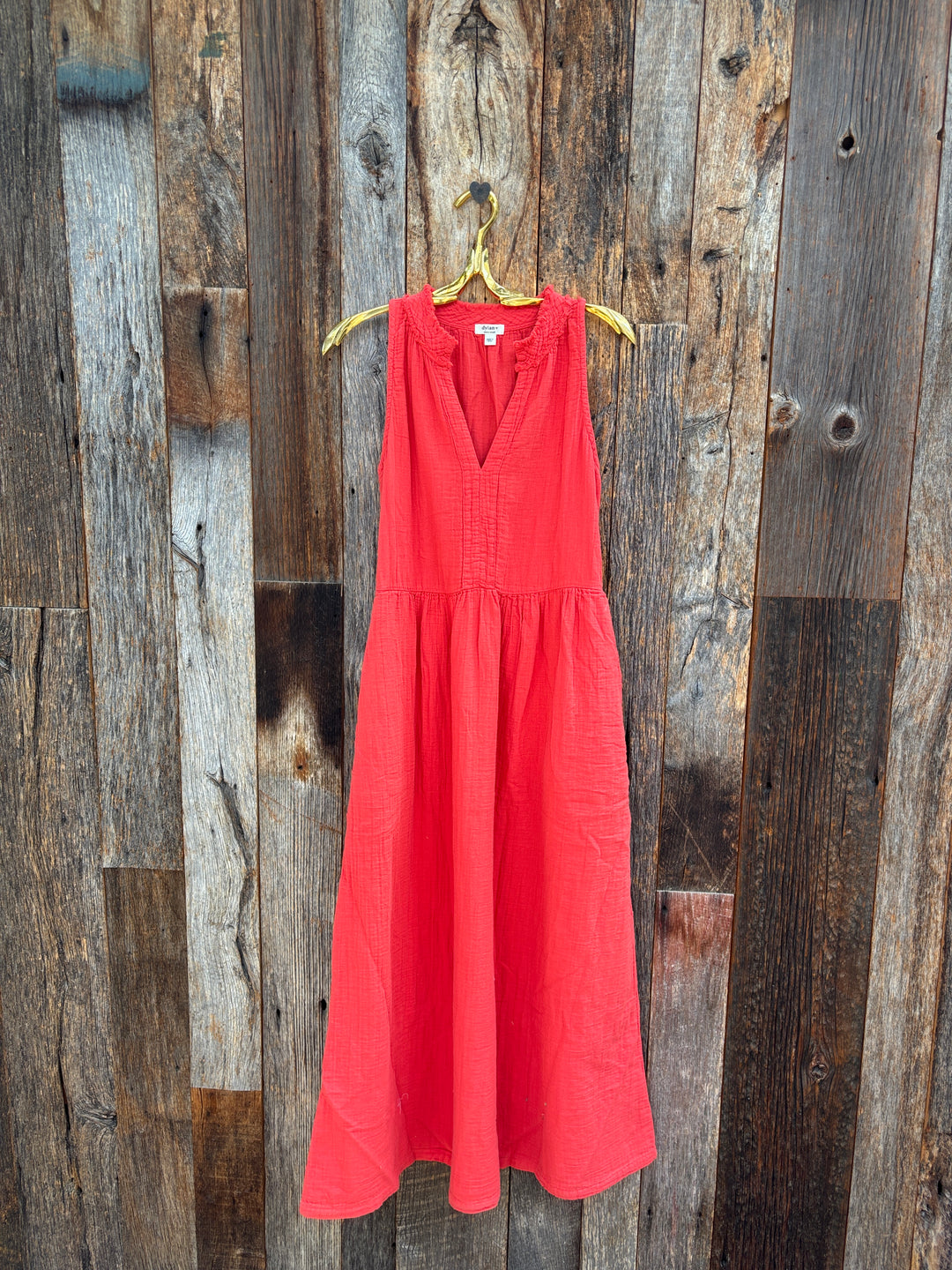 Dylan Calli Dress Chili