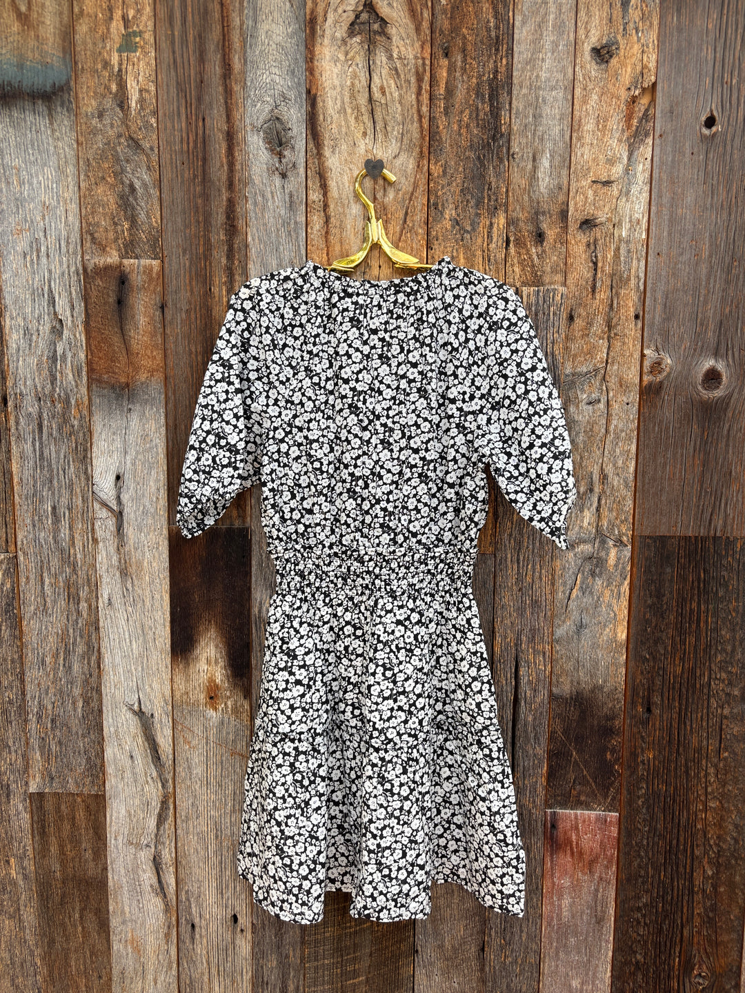 Dylan Julia Dress Black/White