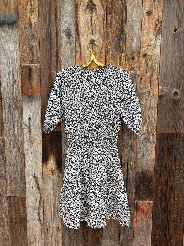 Dylan Julia Dress Black/White