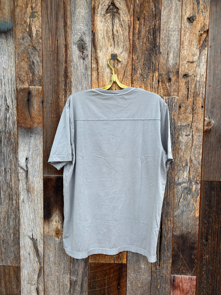 True Grit S/S Basic Crew Neck Fog
