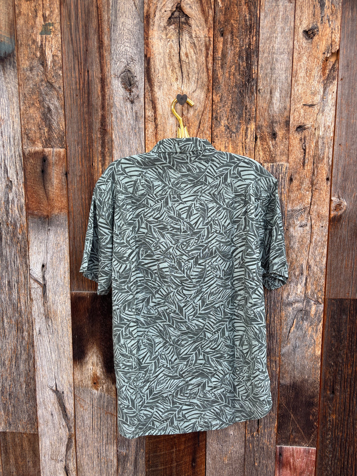 True Grit S/S 1 Pocket Linen Shirt- Sage